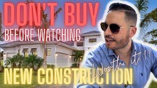 PROS AND CONS OF NEW CONSTRUCTION - Moving to Southwest Florida