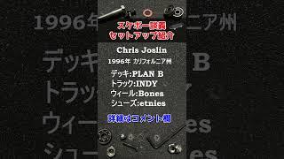 スケボーセットアップ Chris Joslin