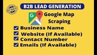How to extract Mobile Numbers From Google Map | Data Extractor Software 2024 | Download maps scraper