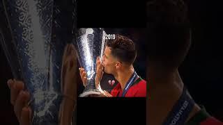 Ronaldo Kissing the Trophy  #football #soccer #cristianoronaldo #nationsleague #trophy