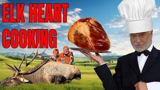 How to Cook Elk Heart! | We shot an Elk and ate its heart!