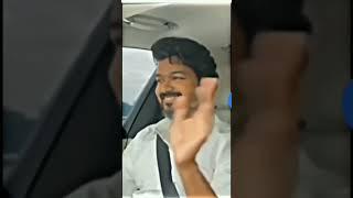 vijay car driving##thalapathyvijay##whatsappstatusvideo mass tamil##song##shorts