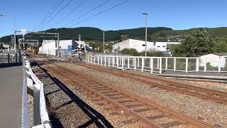 KiwiRail train 262 at Redwood Tawa this morning