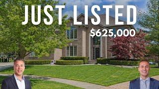 Home For Sale in Shelby Township | 4 Beds 2.5 Baths | All Brick Executive Home | $625k