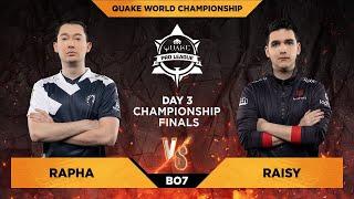 RAPHA VS RAISY QuakeCon 2023 GRAND FINALS