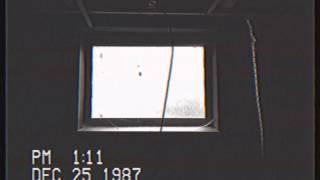 The Basement - 12/25/87 (#creepy #scary #weird #vhs #foundfootage)