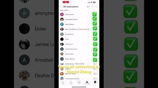 Congratulations everybody! You’re all been subscribed by Harold Zheng! Cheers
