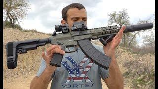 Suppressed CMMG MK47 Banshee Mutant