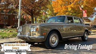 1972 Rolls Royce Silver Shadow S1 : Drive and Details