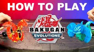 HOW TO PLAY BAKUGAN - Trading Card Game Rules & Battle Strategy | 2022 Bakugan: Evolutions TOY & TCG