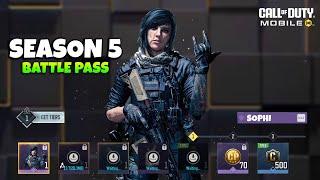  Season 5 Battle Pass Characters & Guns COD Mobile | CODM S5 Leaks