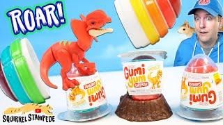 Dino Squad Zuru Gumi Yum Surprise Egg Mini Dinosaur Figure Collection Review