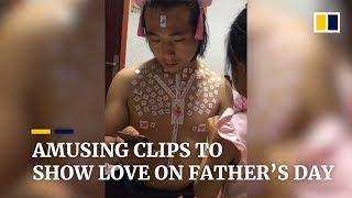 Amusing clips to show love on Father's Day