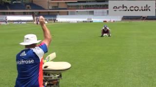 Stunning catches - keepers Jos Buttler & Jonny Bairstow safe hands with the gloves