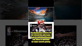 SAMSUNG 85-Inch Class QLED 4K QN90D Series Ne... VS Hisense 65-Inch Class QD7 Series QLED 4K UHD ...