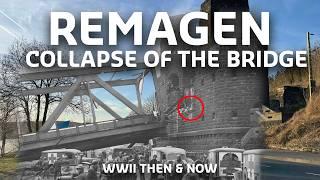 How The Remagen Bridge Collapsed: WWII Then & Now