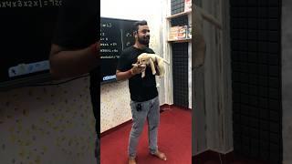 Cute Puppy in LIVE CLASS!!   Aditya Ranjan Sir Maths #shorts  #dog #puppy #viral