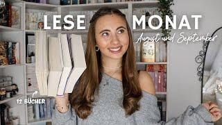 Lesemonat August & September | Leseflaute überwinden, Highlights & Bücher Enttäuschungen