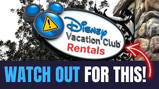 Renting DVC Points: Why You SHOULDN'T Do It