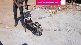 Solar Powered Cultivator Mechanical Projects low cost 2023 | Mech insider