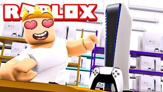 GETTING the NEW PS5 in ROBLOX | Game Store Tycoon