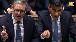 HIGHLIGHTS: Keir Starmer takes on Rishi Sunak at PMQs