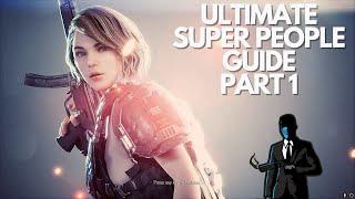 SUPER PEOPLE - Ultimate Guide Part 1 - NVIDIA & Game Settings, Keybinds, Sensitivity, & Tutorial Use