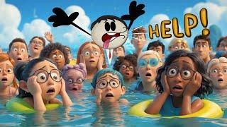 How to Survive Drowning? | #aumsum #kids #cartoon #science