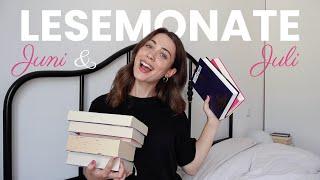 Diese Bücher habe ich in letzter Zeit gelesen & geliebt! | LESEMONATE Juni & Juli