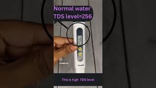 TDS meter live test #tdsmeter  #waterquality