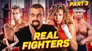 Real Fighters in Movies Part 3 | Steven Seagal, Bolo Yeung, Sonny Chiba, Kathy Long, Gary Daniels