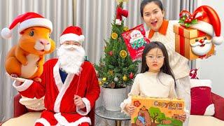 Changcady tự làm đồ trang trí nhà cửa đón giáng sinh, được ông già noel tặng quà