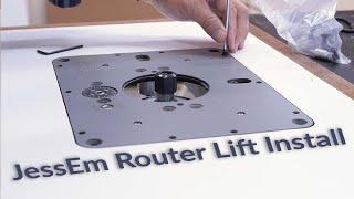 JessEm Router Lift Install