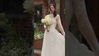 This bride got ready at her childhood home️