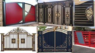 Modern metal fence gate design ideas /Iron Gate design ideas | Entrance gate ideas /steel gate ideas