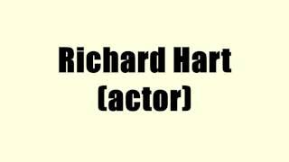 Richard Hart (actor)