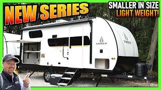 SMALLEST RV w/Washer/Dryer Setups I've EVER Seen! 2025 Ember 19ETS Convertible Function Camper!