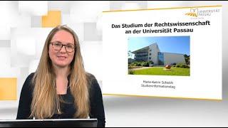 Universität Passau • Rechtswissenschaft/Jura • Informationsvideo