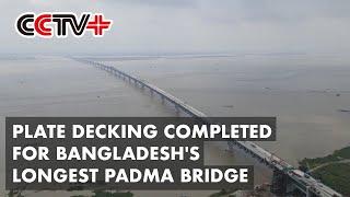 Plate Decking Completed for Bangladesh's Longest Padma Bridge