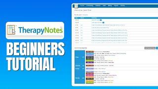 TherapyNotes Tutorial For Beginners - How To Use TherapyNotes