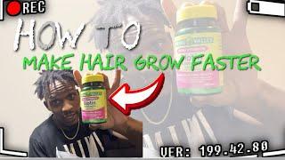 3 TIPS TO MAKE HAIR GROW FASTER!! [Must watch]