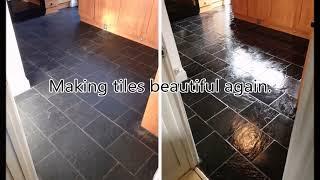 Tile Cleaning - Old Bathroom Tile Cleaning