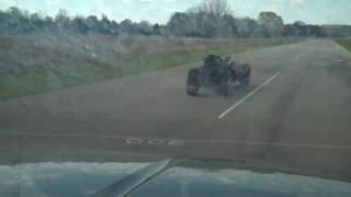 Mach IV Mustang Dragster Winging The Throttle