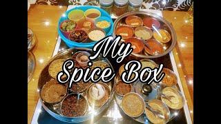 My Spice box/ Secret Ingredients/ Collection of Spices/ Special Spice Box
