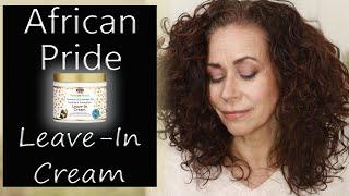 Affordable Amazing Curl Cream | African Pride Leave-In Cream | vlog come shopping with us!