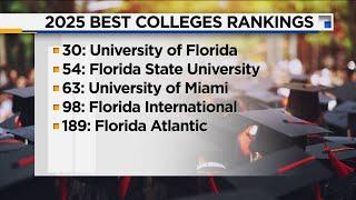 Best college rankings for 2025 released