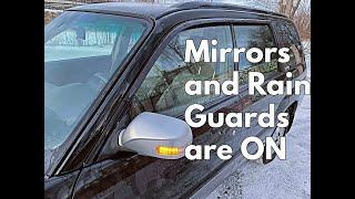 How To Build a Subaru Forester: Ep 2. Power Folding Mirrors and Rain Guards