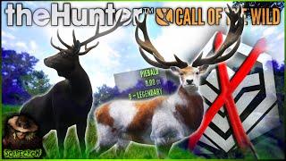 NOOOOO!!!! Trolled By A Legendary Piebald Red Deer! Plus A Melanistic Red Deer! Call of the wild