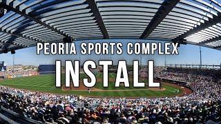 Peoria Sports Complex "Colonnade" Install by Level 3 Audiovisual