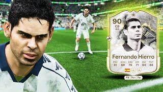 90 FULLY UPGRADED THUNDERSTRUCK FERNANDO HIERRO PLAYER REVIEW | FC 25 ULTIMATE TEAM